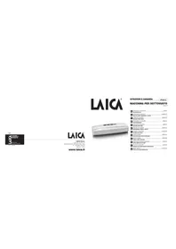 Notice LAICA VT3210 Staubsauger