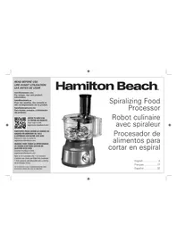 Notice HAMILTON BEACH 70735 Robot culinaire