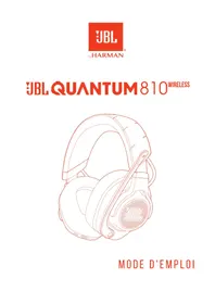 Notice JBL QUANTUM 810 WIRELESS Casque audio