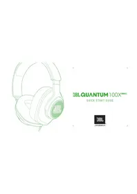 Notice JBL QUANTUM 100X CONSOLE Casque audio