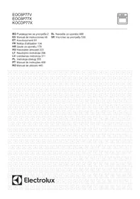 Notice ELECTROLUX EOC6P77X Cuptor electric