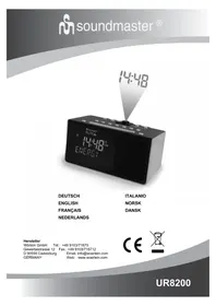 Notice Soundmaster UR8200 Radio