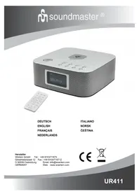 Notice Soundmaster UR411 Radio