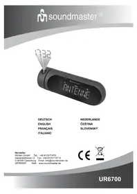Notice Soundmaster UR6700 Radio