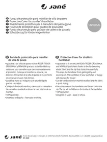 Notice JANE HANDLEBAR COVER Poussette