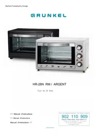 Notice Grunkel HR28 Four