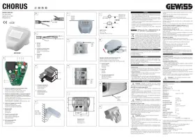 Notice Gewiss GW90882 Capteur de porte/fenêtre