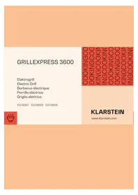 Notice Klarstein GRILLEXPRESS 3600 Plaque de grill