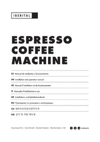Notice Iberital IB7 Macchina da caffè