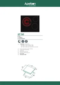 Notice Apelson AVT 360 Cuisinière