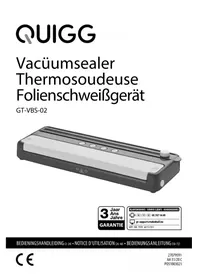 Notice QUIGG GTVBS02 Stofzuiger
