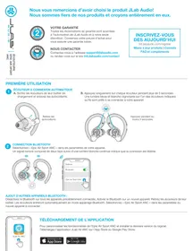 Notice JLab EPIC AIR SPORT ANC Bouchon d'oreille