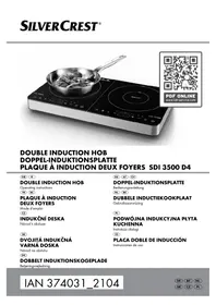 Notice SILVERCREST SDI 2800 D4 Plaque de cuisson