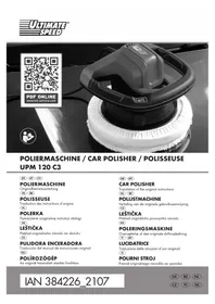 Notice ULTIMATE SPEED UPM 120 C3 Leštička