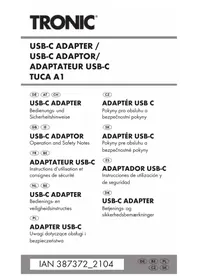 Notice TRONIC TUCA A1 USB-Adapter