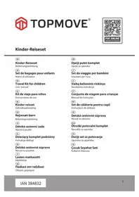Notice Topmove IAN 384832 Bagagerie enfant