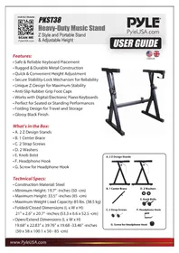 Notice Pyle PKST38 Microphone