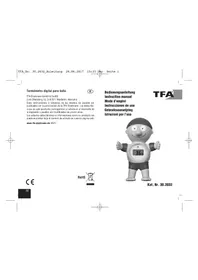 Notice TFA LIFEGUARD 30.2032.05 Termometro