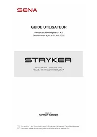 Notice Sena STRYKER Casque audio Bluetooth
