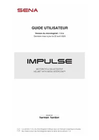 Notice Sena IMPULSE Casque audio Bluetooth