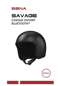 Notice Sena SAVAGE Casque de moto