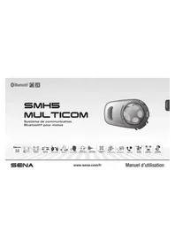 Notice Sena SMH5 MULTICOM Casque audio Bluetooth