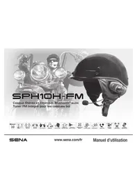 Notice Sena SPH10HFM Casque de moto