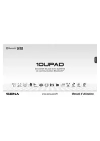 Notice Sena 10UPAD Casque audio Bluetooth