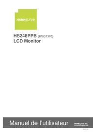 Notice HANNSPREE HS 248 PPB Moniteur
