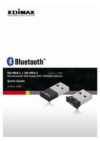 Notice Edimax EBMDC2 Placa de rede / adaptador