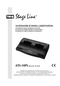 Notice Monacor ATS10PS Chargeur de batterie