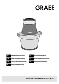 Notice GRAEF CH 501 Multifunktionswerkzeuge