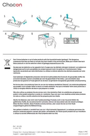 Notice CHACON 84189 Sonnette de portes