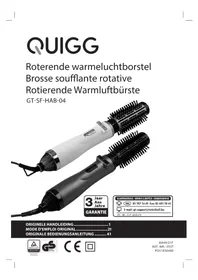 Notice QUIGG GTSFHAB04 Haardroger