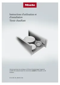 Notice MIELE ESW 6880 CLST Chauffe plat