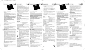 Notice TFA 50.1015.01 Balance