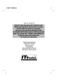 Notice TFA 30.3013 Umgebungsthermometer