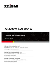 Notice Edimax AI2004W Détecteur