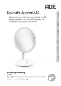 Notice ADE CM1700 Mirroir