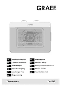 Notice GRAEF DA2042 Suszarka do żywności