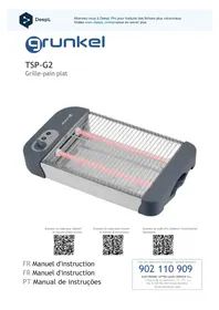 Notice Grunkel TSPG2 Grille pain