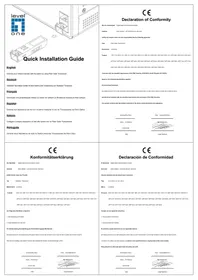 Notice LEVELONE SFP4210 Émetteur-récepteur optique