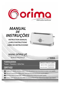 Notice Orima ORT62 Grille pain