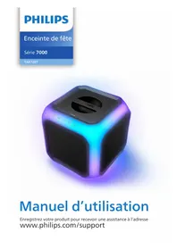 Notice PHILIPS TAX7207 Enceinte