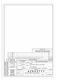 Notice CANDY CHW7AV4WGT Ocak