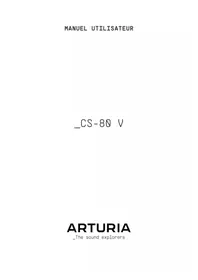 Arturia CS80 V4 - Logiciel audio