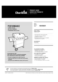 Notice CHAR BROIL 463455021 Parilla