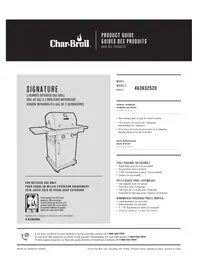 Notice CHAR BROIL 463632520 Parilla