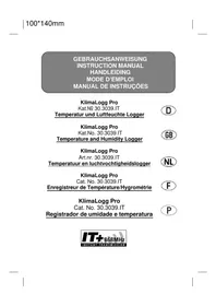 Notice TFA KLIMALOGG PRO Temperaturregler