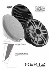 Notice Hertz HEX 6.5 M Haut-parleur